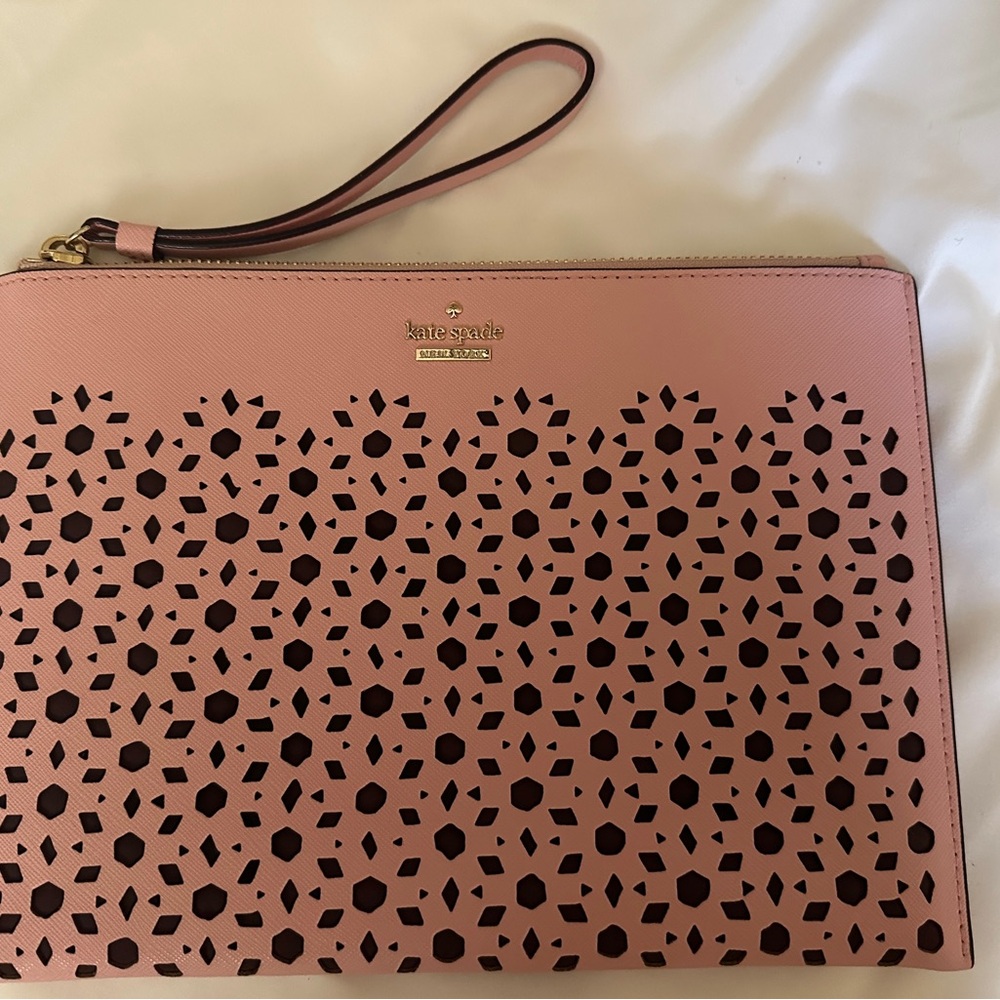 Kate Spade Pink Clutch Bag